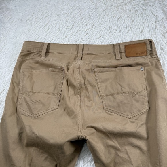 Mavi Jeans Pants Men's 38x34 Brown Zach Straight Leg Chino Classic Casual - Picture 14 of 16